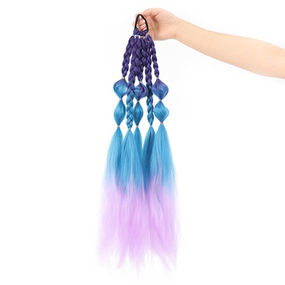 Lantern Braid Twist Braid Bulk Colorful Braided Ponytails Long Bubble Jumbo Braid for Women
