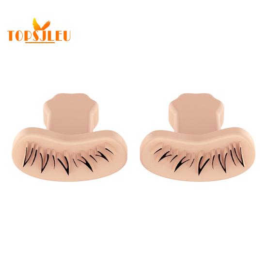 

1 пара накладных ресниц, штамп для линии глаз — естественный вид, накладные нижние ресницы, пластиковый штамп для легкого нанесения линии, многоразовый штамп с принтами ресниц коричневый