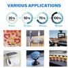 40 PCS Multipurpose VHB Sticky Adhesive Pads Replacement Mounting Tape, Double Sided Tape Heavy Duty, Perfect for Home Decor & Automotive, Includes 4
