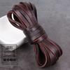 3Mm 4Mm5 Thick Retro Made Old Coffee Round Cowhide Rope Diy Material Bracelet Necklace Jewelry Rope