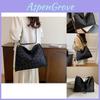 Stylish Black Tote Bag For Women With Large Capacity Ideal For Commuting And Classes
