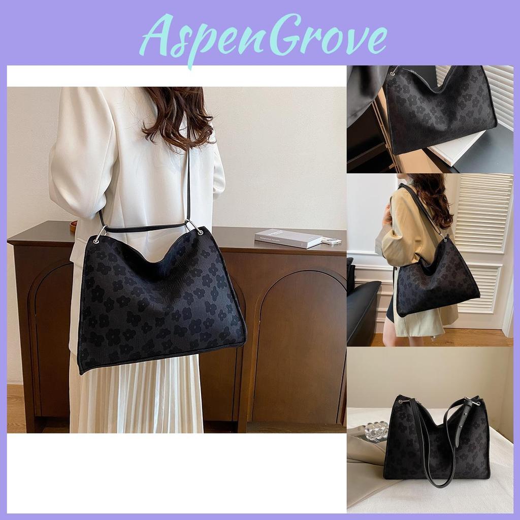 Stylish Black Tote Bag For Women With Large Capacity Ideal For Commuting And Classes