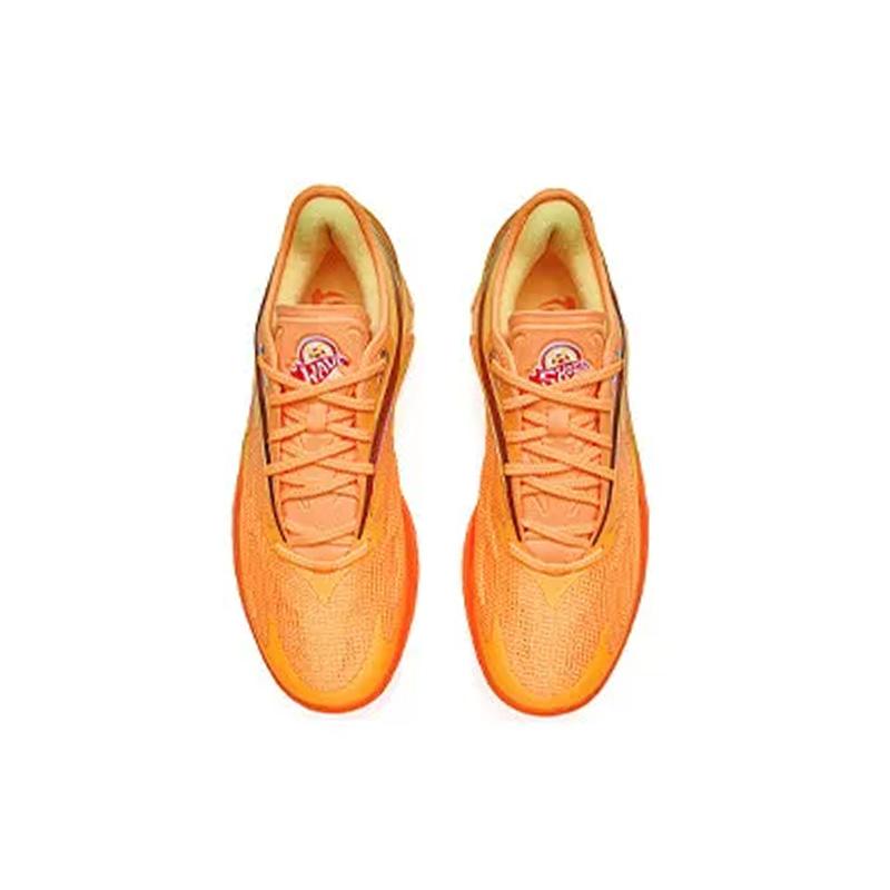 Anta Crazy Tide 8 Pro Fashion Trend Shock Absorption Low Top Basketball Shoes Men sneakers Yellow 112631116-6