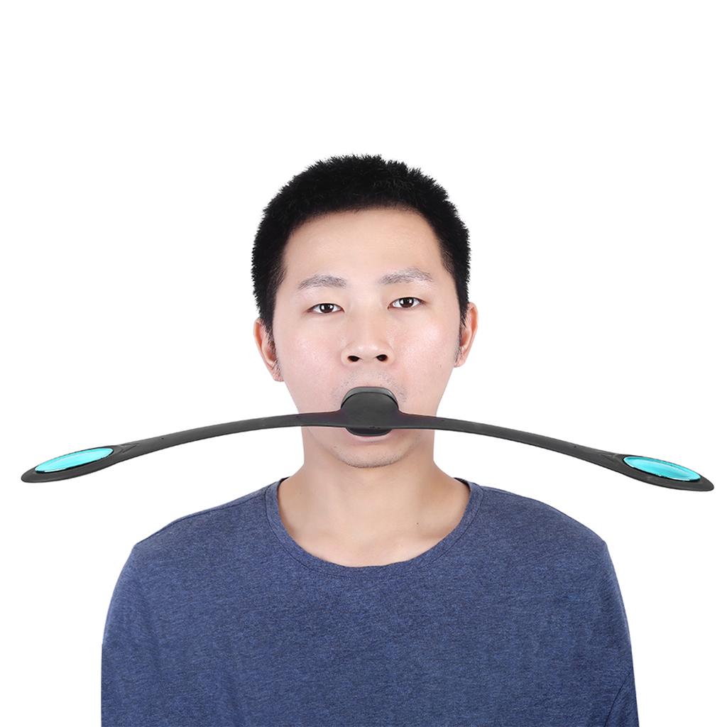 2 Couleurs Exerciceur Musculaire Facial Anti-Rides Amincissant Visage Joue Tonifiant Bouche Outil de Tonification