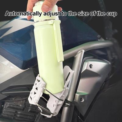 Adaptiver Fahrrad-Wasserflaschenhalter Automatische Klemmung 360-Grad-Drehung Becherhalter Schnelle Installation Fahrrad-Becherhalter