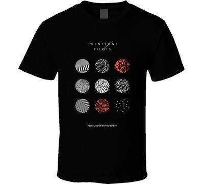 Maglietta da Fan Musicale Twenty One Pilots Blurryface