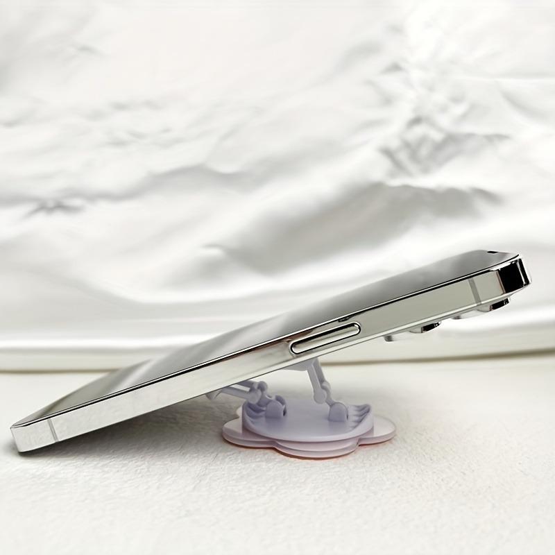 Clear Flower Folding Expandable Mobile Phone Grip Holder Socket Pocket Support For IPhone 16 Finger Ring Griptok Expanding Stand