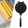 Egg Roll Waffle Maker Ice Cream Cone Lightweight Press Plate Easy Clean Pan