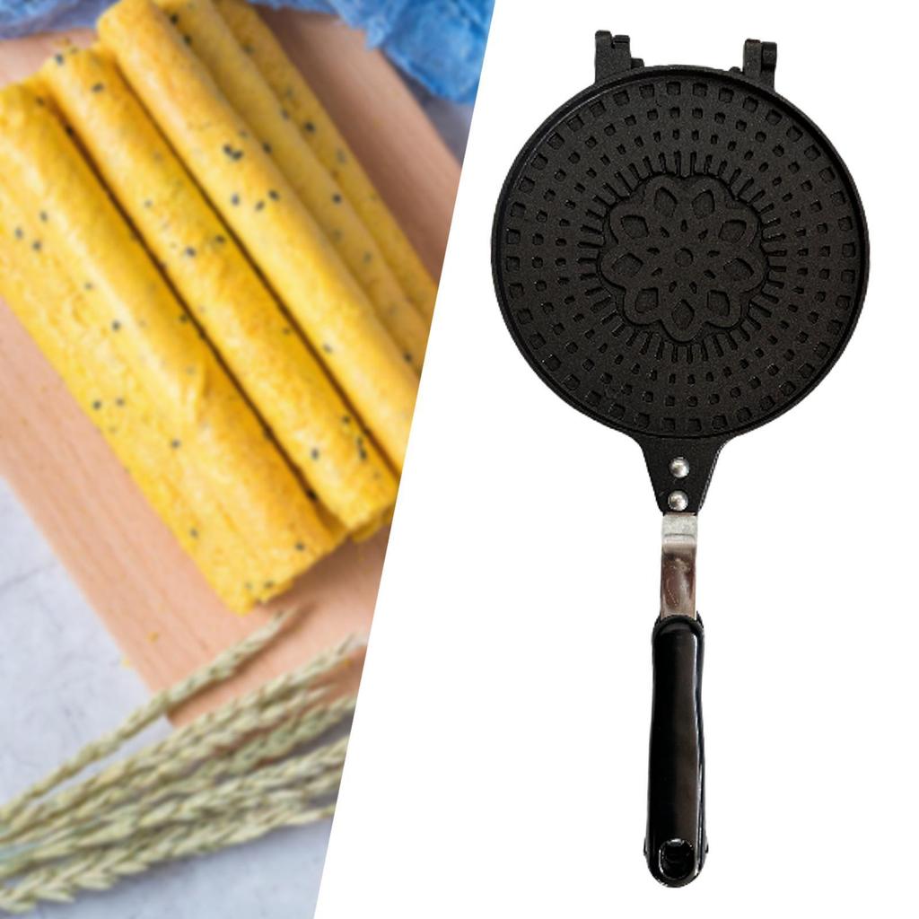 Egg Roll Waffle Maker Ice Cream Cone Lightweight Press Plate Easy Clean Pan