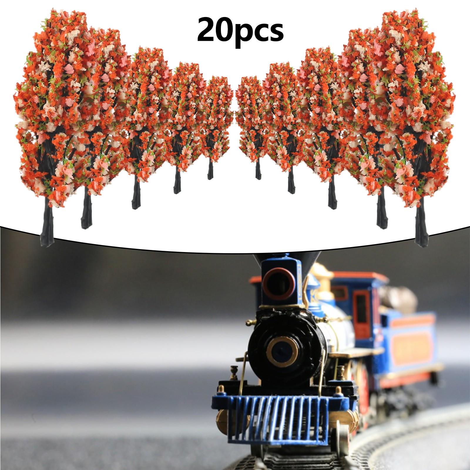 Railway Model Trees Railroad Layout Scale Diorama Landscape Decoration