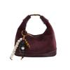 Premium sense niche bag women's autumn and winter 2025 new matte retro messenger bag casual explosion portable dumpling bag