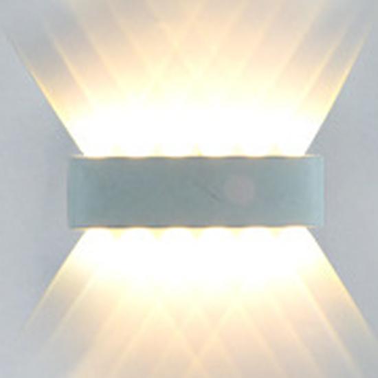 Alluminum LED Wall Lamp 4W/6W/8W IP65 Waterproof Wall Porch Lights Outdoor Lighting Garden Sconce Lamp 85-265V for Bedroom Home Decor
