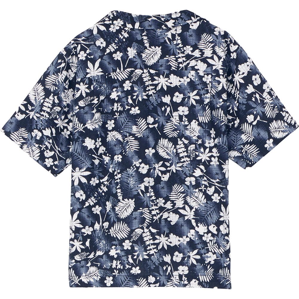 The North Face Aloha Vent VN Summer Size M S/S Shirt, Navy,
