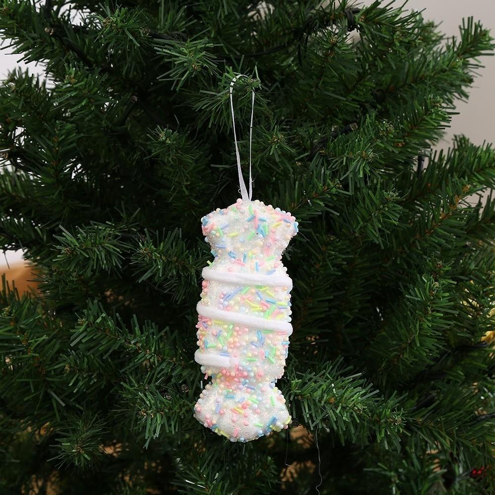 Foam Xmas Tree Decor DIY Candy Cane Ornament Creative Ice Cream Pendant  New Year