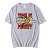 Money Talks The Power of The Us Dollar Print Tshirt Women Men Casual Loose Funny Simple Round Neck Short Sleeve Top Tshirt - ...