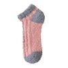 3Pairs Thickened Coral Fleece Socks Winter Warm Boat Socks Women Floor Plush Socks  Winter