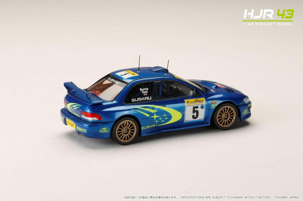 Hobby Japan HJR43 Subaru Impreza Monte Carlo 1999 Finished Model HJR431004A 1/43 #5