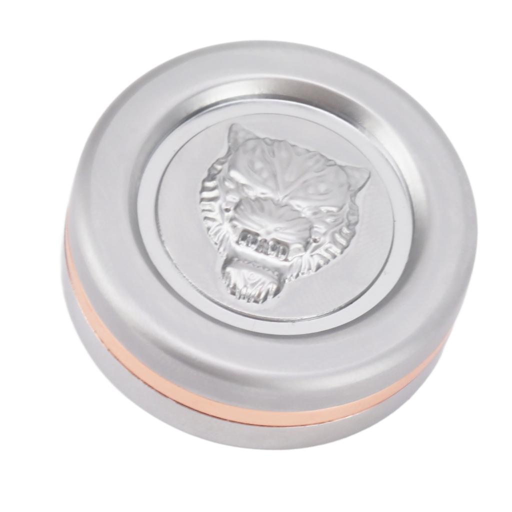 3 Layers Push Slider Coin Toy Metal Round Shaped Magnetic Anxiety Relief Slider Games with Storage