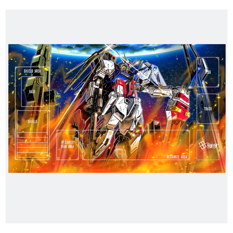 Gundam Play Mat Kshatriya Design The Witch From Mercury Single Player TCG Non-Slip Mat Anime Kids Toy Gift