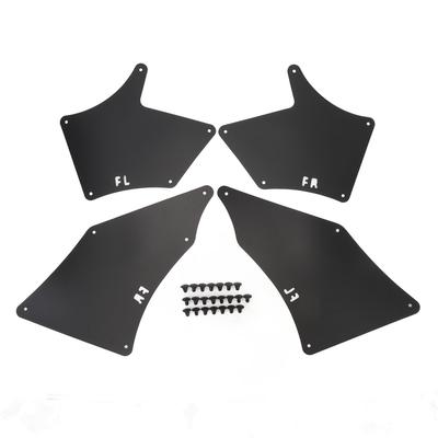 4PCS Splash Guards Liner Shields with Clips Front Left Right Wheel Inner Mudguards Liner Set for