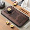 Yuzhou Bamboo Tea Tray with Drainage