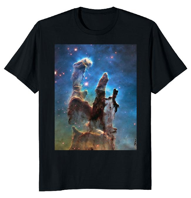 

Футболка унисекс Pillars of Creation Space