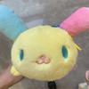 Cute Rabbit Plush Pencil Case Kawaii Bunny Stationery Pouch for Girls School Supplies Storage Bag Gift
