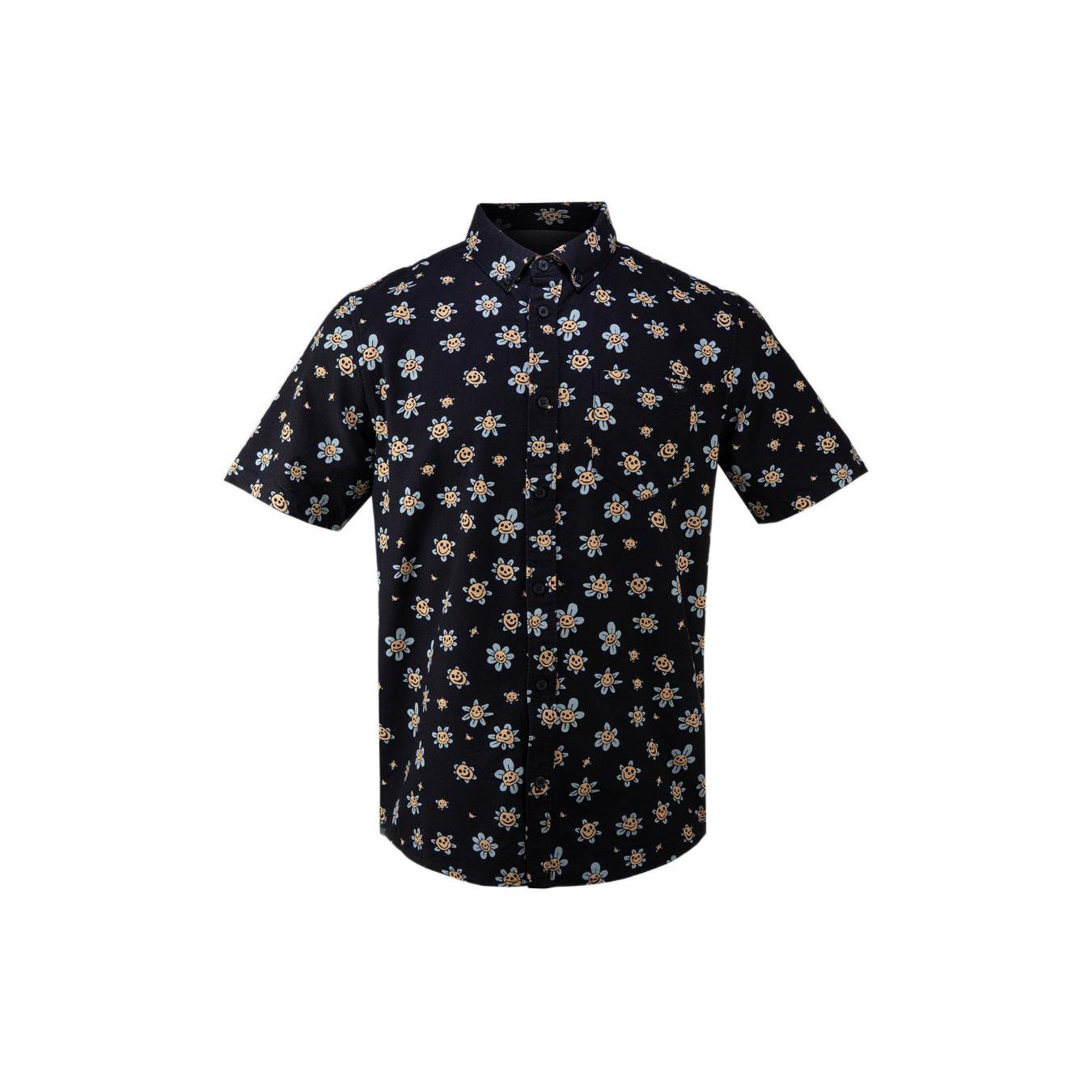 Рубашка Vans HOUSER SS Мужская Черная VN0000MYT0T XS