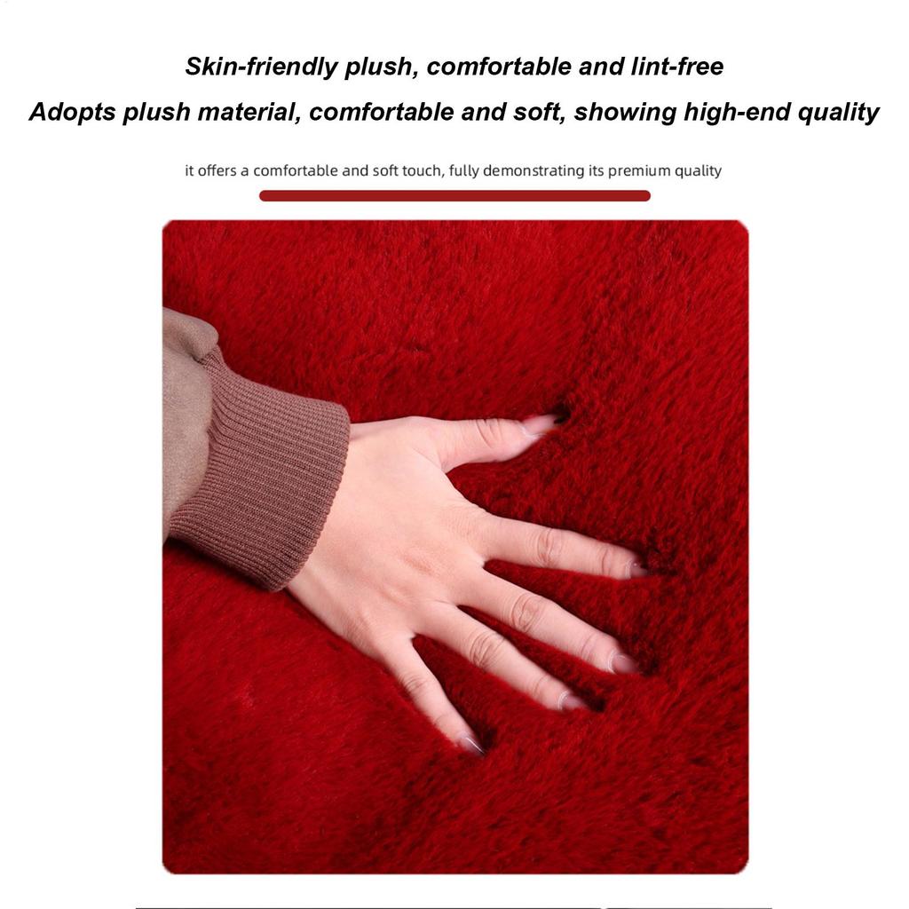 Car Armrest Cover Center Console Plush Protective Pad Arm Rest Cushion For Car For Truck Interior Vehicle Women Men Office Chair