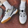 2026 TABOLU Professional Badminton Shoes Lightweight Anti-Slippery Training Shoes with Quick Lace Knob Volleyball Fencing Shoes