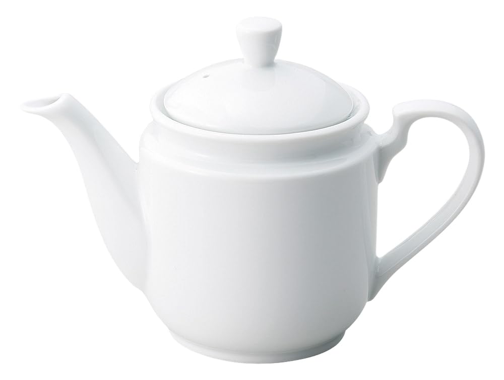 Ale-net Chef's Style Teapot, 18.8 x 9.5 x 13cm, 500cc, Porcelain, Stylish