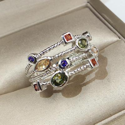 Eco-friendly White Gold-Plated Copper Zircon Jewelry: Versatile & Fashionable Women's Must-Have
