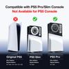 GRAUGEAR PS5 Cooling and Dustproof Kit for PS5 Includes SSD Heatsink Fan Dust and Connector Caps Prevents Overheating and Dust Compatible with