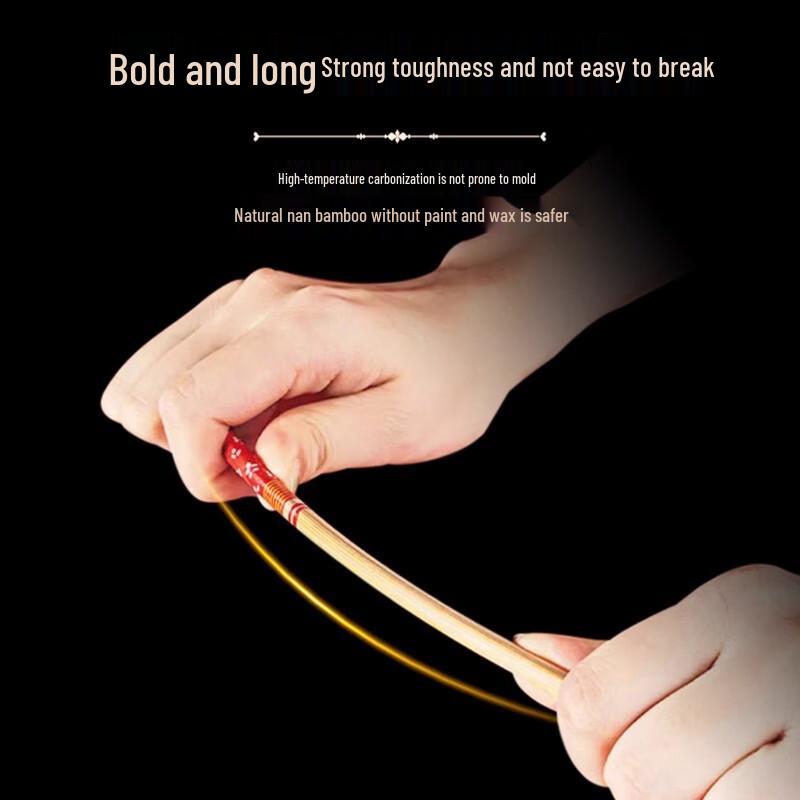 Miaoyunuo Red Auspicious Disposable Bamboo Chopsticks