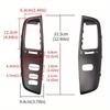 Panel osłony nawiewu deski rozdzielczej samochodu do Toyota Land Cruiser 100 LC100 FJ100 UJZ100 1997-2007 Rama wylotu powietrza klimatyzacji LHD