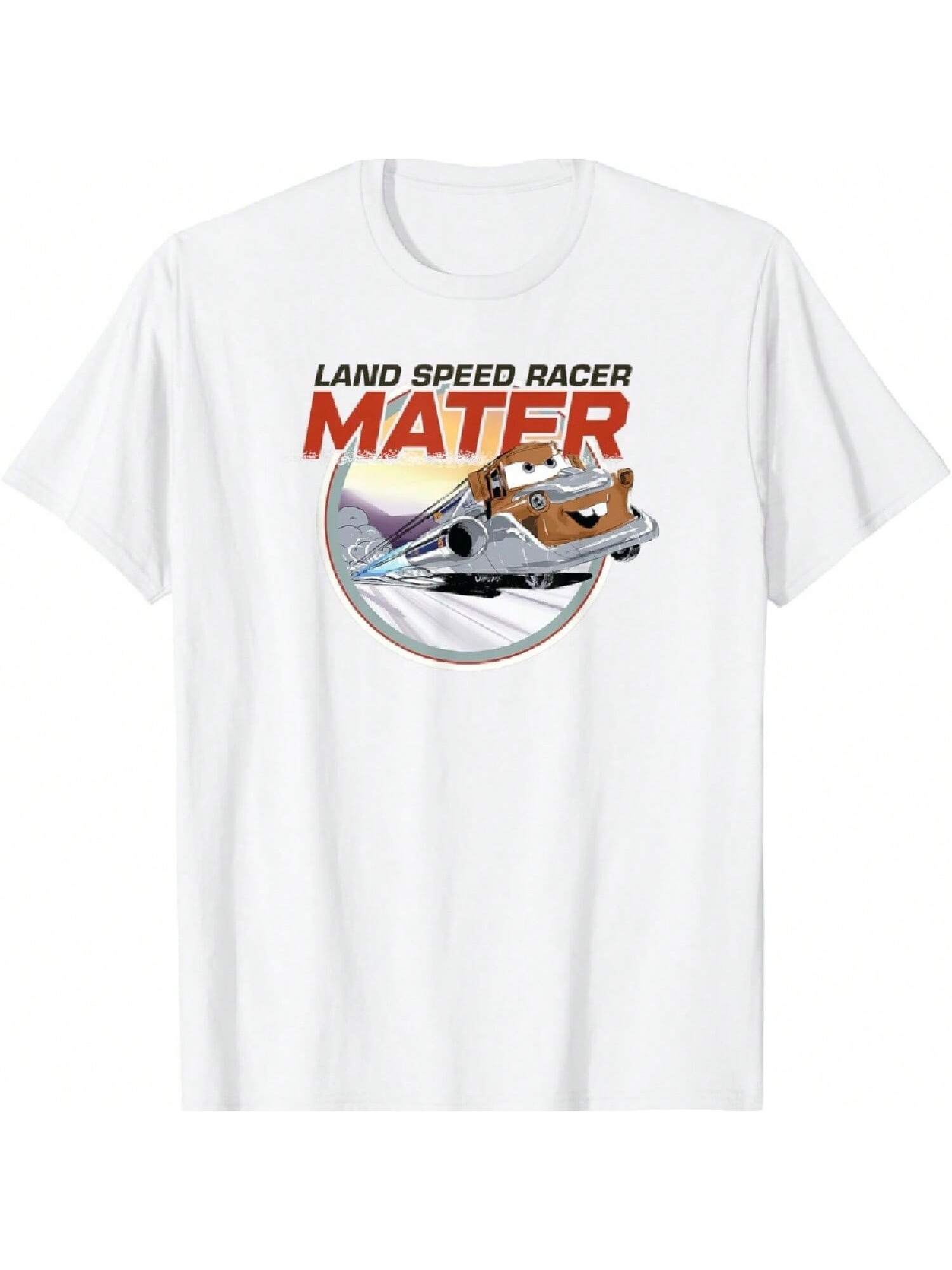 Pixar Cars On The Road Mater Land Speed Racer T-Shirt S разноцветный
