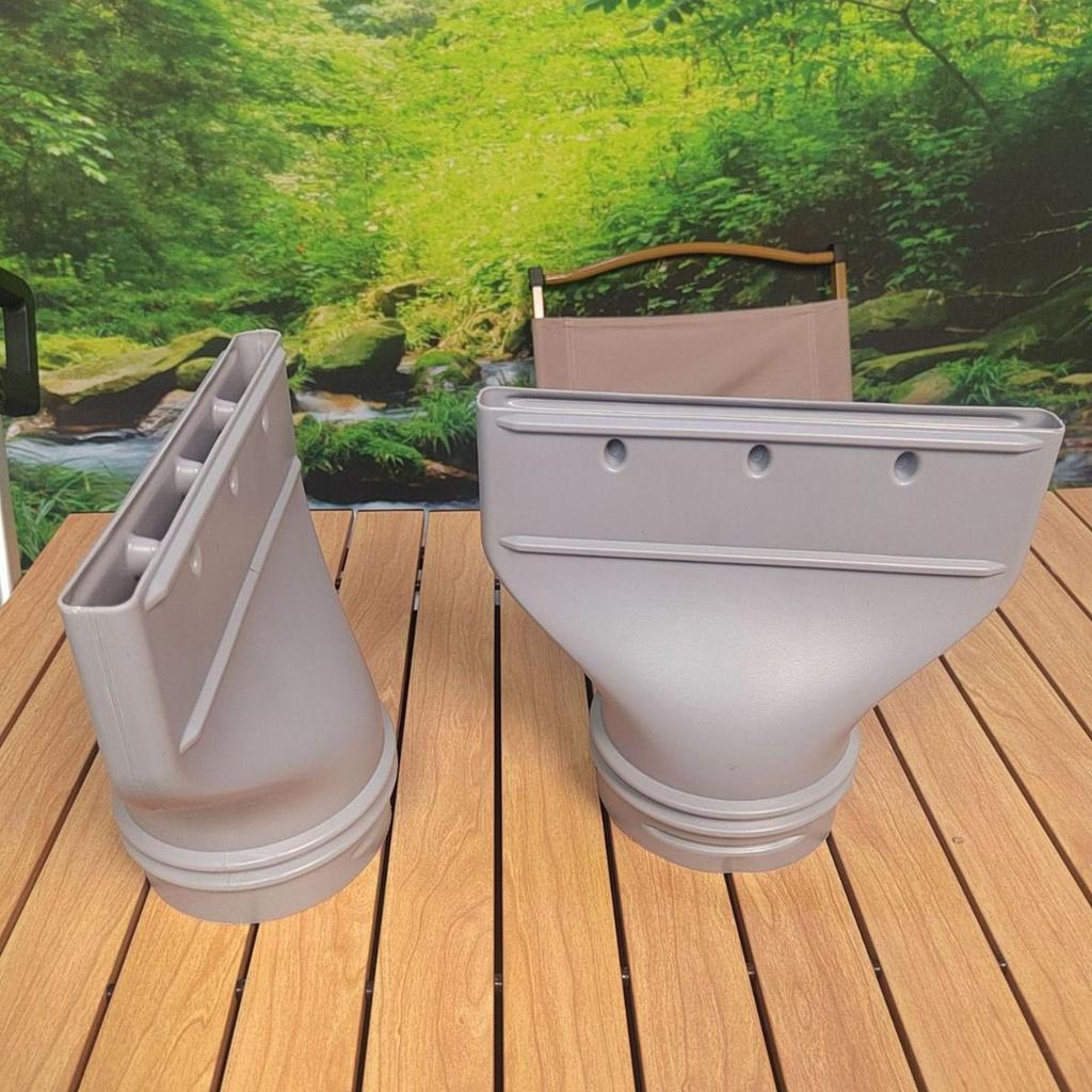 Flat air conditioner exhaust pipe adapter Versatile Hose Connector Portable Ac Exhaust Hose Coupler for mobile air conditioner