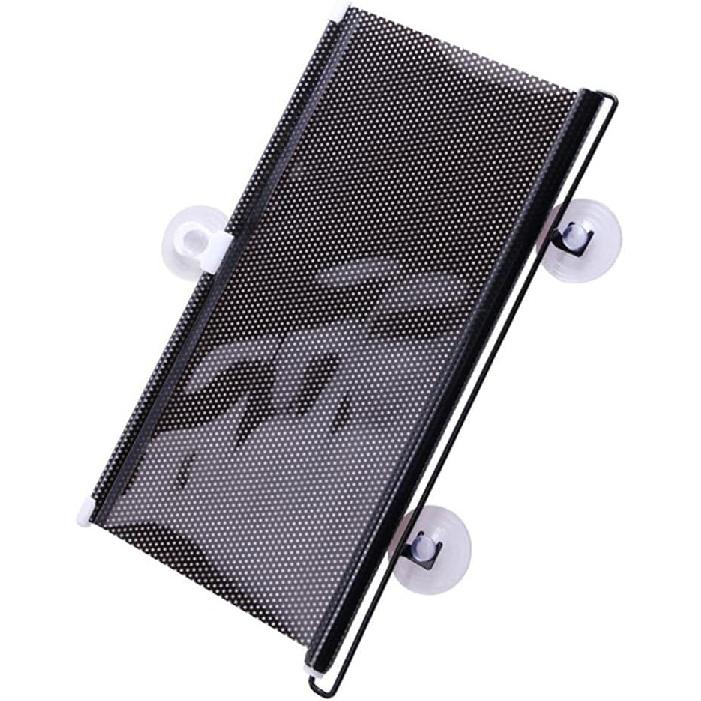 Acouto Car Automatic Retractable Sunshade Car Windshield Sun Block Visor Shade Curtain Sun, Integrated Automatic Retractable Sunshade for Car