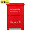 Dual 4KG Dry Powder Fire Extinguisher Cabinet