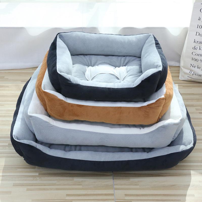 Pet Nest All-Season Universal Cat & Dog Bed - Rectangular, Bone-Shaped Pad for Medium To Large Pets