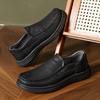 Fashion Genuine Leather Men Casual Shoe Breathable Loafers Sneakers Fashion Comfortable Slip on Flats Handmade Leisure Man Driving Shoes