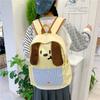 Schoolbag1011 cute cartoon doll shoulder bag girl versatile autumn and winter leisure out bag large capacity handbag