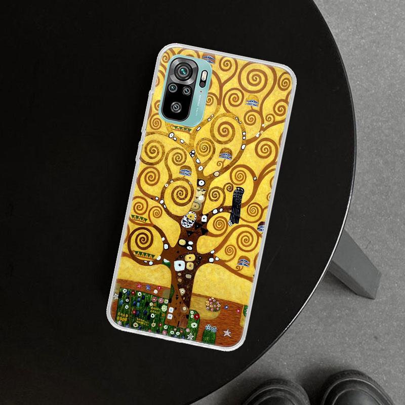 Kiss By Gustav Klimt Phone Case Cover for Xiaomi Redmi Note 15 14 13 12 11 Pro Plus 14S 12S 11S 11T 11E 10S 10 Customized Fundas