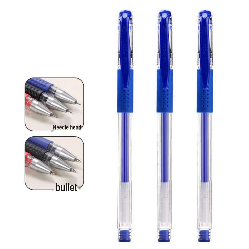 0.5mm Black Student Ballpoint Pen: Quick-Drying Exam & Office Pen