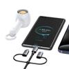 Kabel 6w1 USB USAMS 240W 2m Szybkie ładowanie Aluminiowy Szary