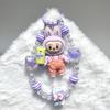 Labubu Cartoon Mobile Phone Pendant, Best Friend Keychain Bag, Super Cute Pendant, Internet Celebrity