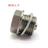 M18x1.5 Stainless Steel Neodymium Magnet Drain Plug Oil Drain Screw Car Accessories