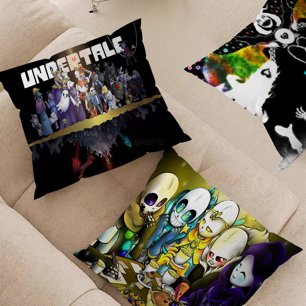 Undertale Sans Frisk Cushion Cover Decorative Pillow Sofa Home Decor case pillow cases