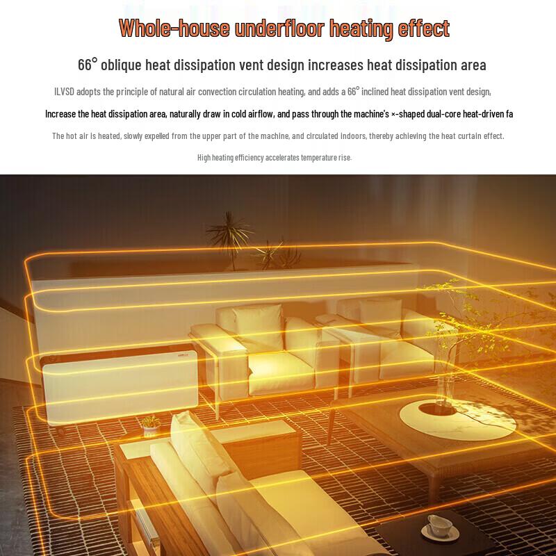 ILVSD VLS22E+APP Smart Convection Heater with Humidifier