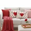 Envelope Decorative Cushion Cover 12 X 20 Inch Cushion Cover Set of 2 Anniversary Wedding Valentines Day for Living Room Bedroom